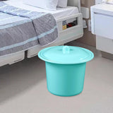 Maxbell Portable Spittoon PP Plastic Lightweight Durable for Elderly Women Men Blue