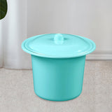 Maxbell Portable Spittoon PP Plastic Lightweight Durable for Elderly Women Men Blue