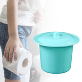 Maxbell Portable Spittoon PP Plastic Lightweight Durable for Elderly Women Men Blue