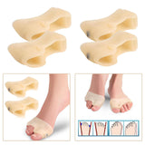 Maxbell 2Pcs Toe Separators Gel Spreader for Toe Alignment Protective Comfortabl Magnetic