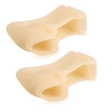 Maxbell 2Pcs Toe Separators Gel Spreader for Toe Alignment Protective Comfortabl Non Magnetic