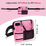 Maxbell Nurse Fanny Pack Waist Pack Nurse Waist Pouch Multi Pocket with Tape Holder