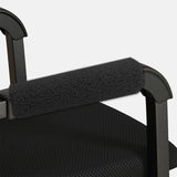 Maxbell 2Pcs Wheelchair Armrest Pads for Universal Protection Relieve Pressure Black