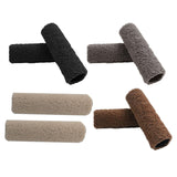 Maxbell 2Pcs Wheelchair Armrest Pads for Universal Protection Relieve Pressure Black