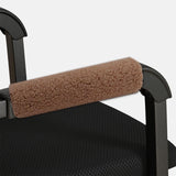 Maxbell 2Pcs Wheelchair Armrest Pads for Universal Protection Relieve Pressure Brown