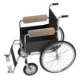 Maxbell 2Pcs Wheelchair Armrest Pads for Universal Protection Relieve Pressure Beige