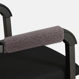 Maxbell 2Pcs Wheelchair Armrest Pads for Universal Protection Relieve Pressure Gray