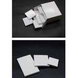 Maxbell 50 Pieces Mixing Pads Portable Multi 2 Sides for Experiment 5.1CMX5.1CM