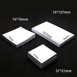 Maxbell 50 Pieces Mixing Pads Portable Multi 2 Sides for Experiment 5.1CMX5.1CM