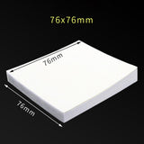 Maxbell 50 Pieces Mixing Pads Portable Multi 2 Sides for Experiment 7.6CMX7.6CM