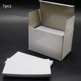 Maxbell 50 Pieces Mixing Pads Portable Multi 2 Sides for Experiment 7.6CMX12.7CM
