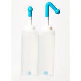 Maxbell Nasal Rinse Bottle Nose Washing Durable Portable Lightweight with Two Nozzle
