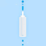 Maxbell Nasal Rinse Bottle Nose Washing Durable Portable Lightweight with Two Nozzle