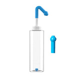 Maxbell Nasal Rinse Bottle Nose Washing Durable Portable Lightweight with Two Nozzle