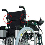 Maxbell Backrest Folding Switch Iron Plating Universal Durable Easy to Install