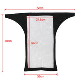 Maxbell Mobility Scooter Control Panel Cover Rainproof Dustproof Foldable Portable Black