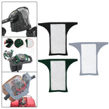 Maxbell Mobility Scooter Control Panel Cover Rainproof Dustproof Foldable Portable Black