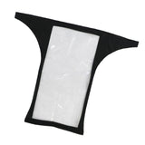 Maxbell Mobility Scooter Control Panel Cover Rainproof Dustproof Foldable Portable Black