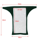 Maxbell Mobility Scooter Control Panel Cover Rainproof Dustproof Foldable Portable Dark Green