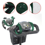 Maxbell Mobility Scooter Control Panel Cover Rainproof Dustproof Foldable Portable Dark Green