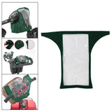 Maxbell Mobility Scooter Control Panel Cover Rainproof Dustproof Foldable Portable Dark Green