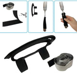 Maxbell Utensil Holders Hand Straps Cuff Eating Assistance for Elderly Dining Scoop