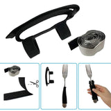 Maxbell Utensil Holders Hand Straps Cuff Eating Assistance for Elderly Dining Scoop