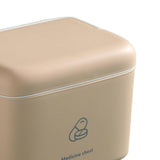 Maxbell Storage Box Case Classified for Cosmetic Daily Supplies White