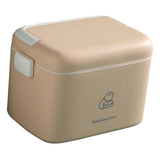Maxbell Storage Box Case Classified for Cosmetic Daily Supplies White