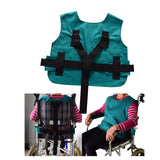 Maxbell Wheelchair Restraint Vest Chest Vest Adjustable Strap for Elderly Adults