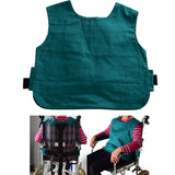 Maxbell Wheelchair Restraint Vest Chest Vest Adjustable Strap for Elderly Adults