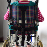 Maxbell Wheelchair Restraint Vest Chest Vest Adjustable Strap for Elderly Adults