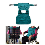 Maxbell Wheelchair Restraint Vest Chest Vest Adjustable Strap for Elderly Adults