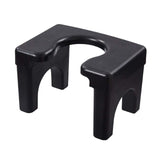 Maxbell Squatting Toilet Stool Chair Non Slip Thick Widen Panel Mobile for Toilet