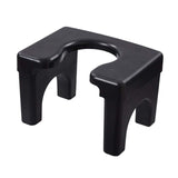 Maxbell Squatting Toilet Stool Chair Non Slip Thick Widen Panel Mobile for Toilet