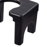 Maxbell Squatting Toilet Stool Chair Non Slip Thick Widen Panel Mobile for Toilet