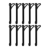 Maxbell Anti Slip Glasses Ear Gripper Hook Universal for Glasses Eyewear Dancing Black