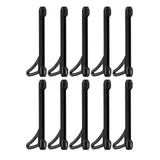 Maxbell Anti Slip Glasses Ear Gripper Hook Universal for Glasses Eyewear Dancing Black