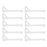 Maxbell Anti Slip Glasses Ear Gripper Hook Universal for Glasses Eyewear Dancing White