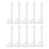 Maxbell Anti Slip Glasses Ear Gripper Hook Universal for Glasses Eyewear Dancing White