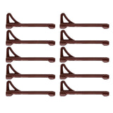 Maxbell Anti Slip Glasses Ear Gripper Hook Universal for Glasses Eyewear Dancing Coffee