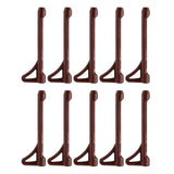 Maxbell Anti Slip Glasses Ear Gripper Hook Universal for Glasses Eyewear Dancing Coffee