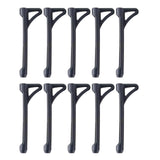 Maxbell Anti Slip Glasses Ear Gripper Hook Universal for Glasses Eyewear Dancing Gray