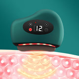 Maxbell Electric Facial Massaging Tools Rechargeable Home Traveling Use Portable Green Nine Gear