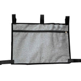 Maxbell Walking Wheels Bag with Cup Holder Seat Armrest Storage Bag for Travel Elderly Adult
