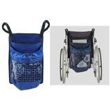 Maxbell Oxford Cloth Wheelchair Backpack Carry Pouch Pocket for Scooter