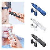 Maxbell Ear and Nose Hair Trimmer Clipper IPX5 Waterproof Groomer Personal Trimmer Blue