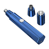 Maxbell Ear and Nose Hair Trimmer Clipper IPX5 Waterproof Groomer Personal Trimmer Blue