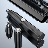 Maxbell Ear and Nose Hair Trimmer Clipper IPX5 Waterproof Groomer Personal Trimmer Black