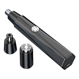 Maxbell Ear and Nose Hair Trimmer Clipper IPX5 Waterproof Groomer Personal Trimmer Black
